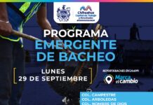 Atenderá Municipio siete zonas con bacheo este lunes