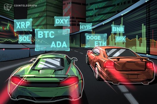 Predicciones de precios para el 27/10: SPX, DXY, BTC, ETH, BNB, XRP, SOL, DOGE, ADA, HYPE