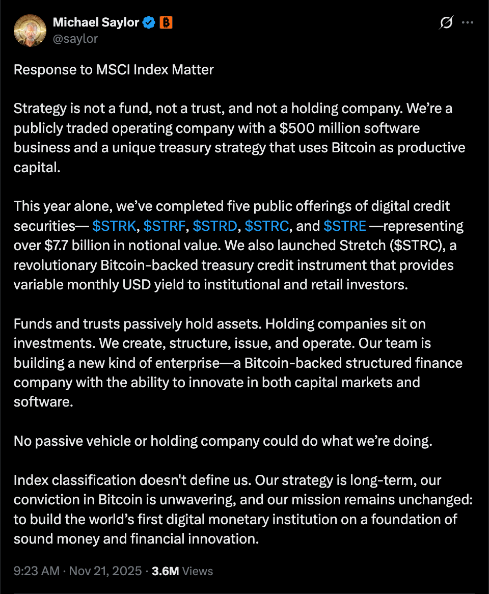 Bancos, MicroStrategy, Compañías